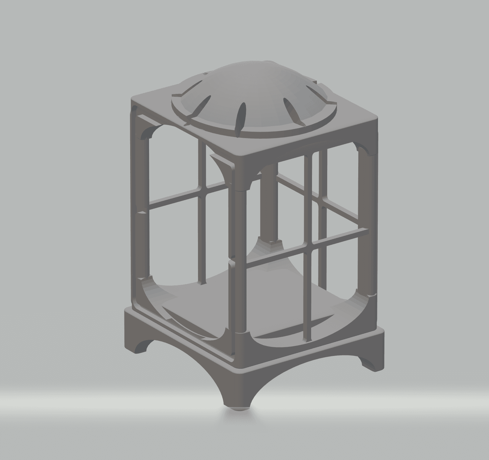 FHW: Simple Lantern for Tea Lights 3d model