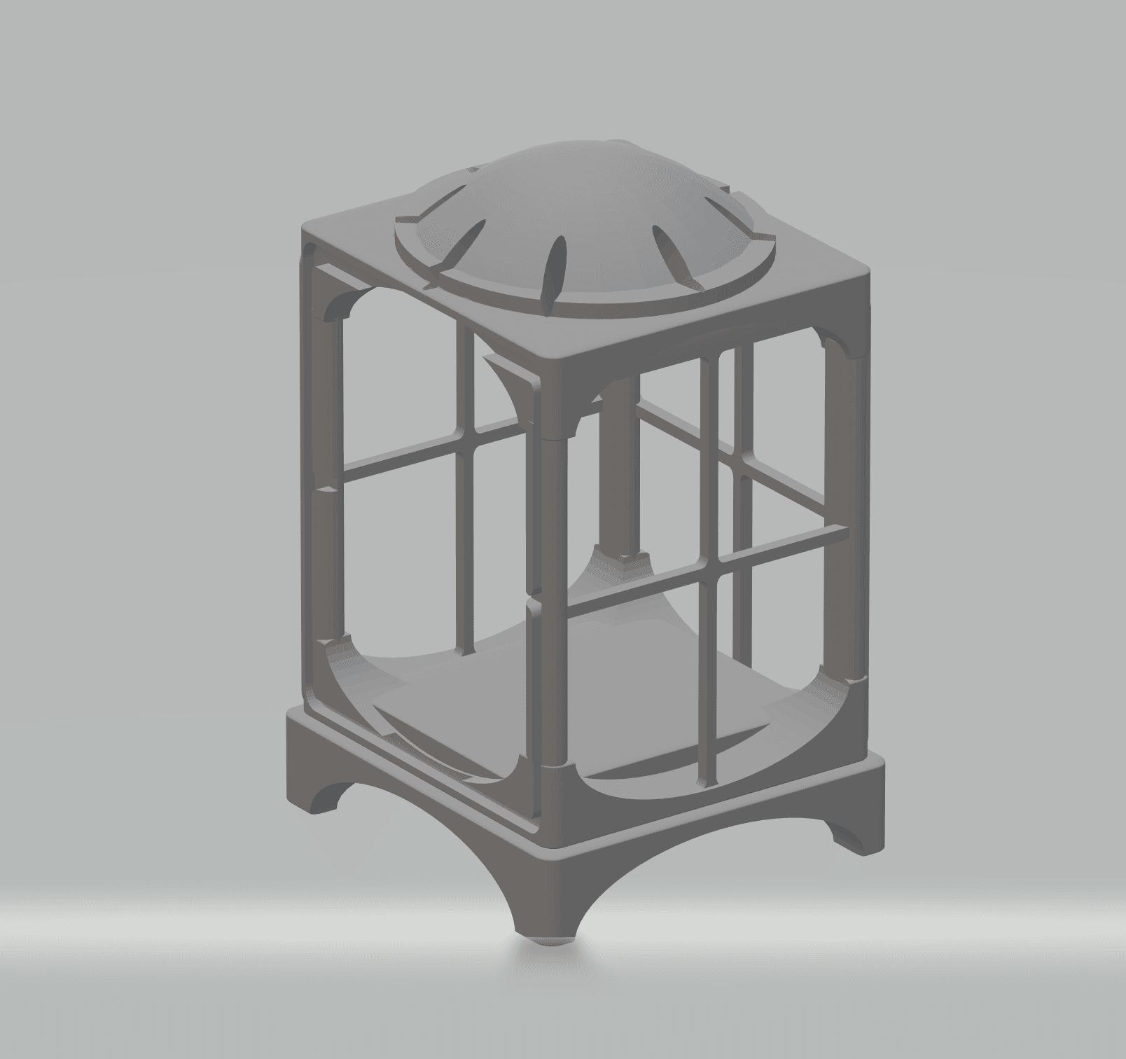 FHW: Simple Lantern for Tea Lights 3d model