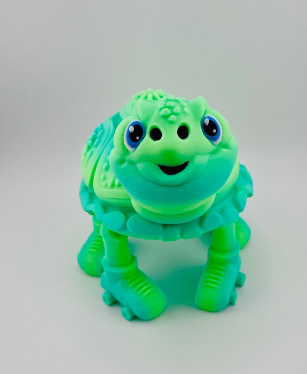 Turtle Roller Skate Flexi 3d model
