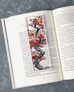 Sakura Cutout Bookmarks 3d model