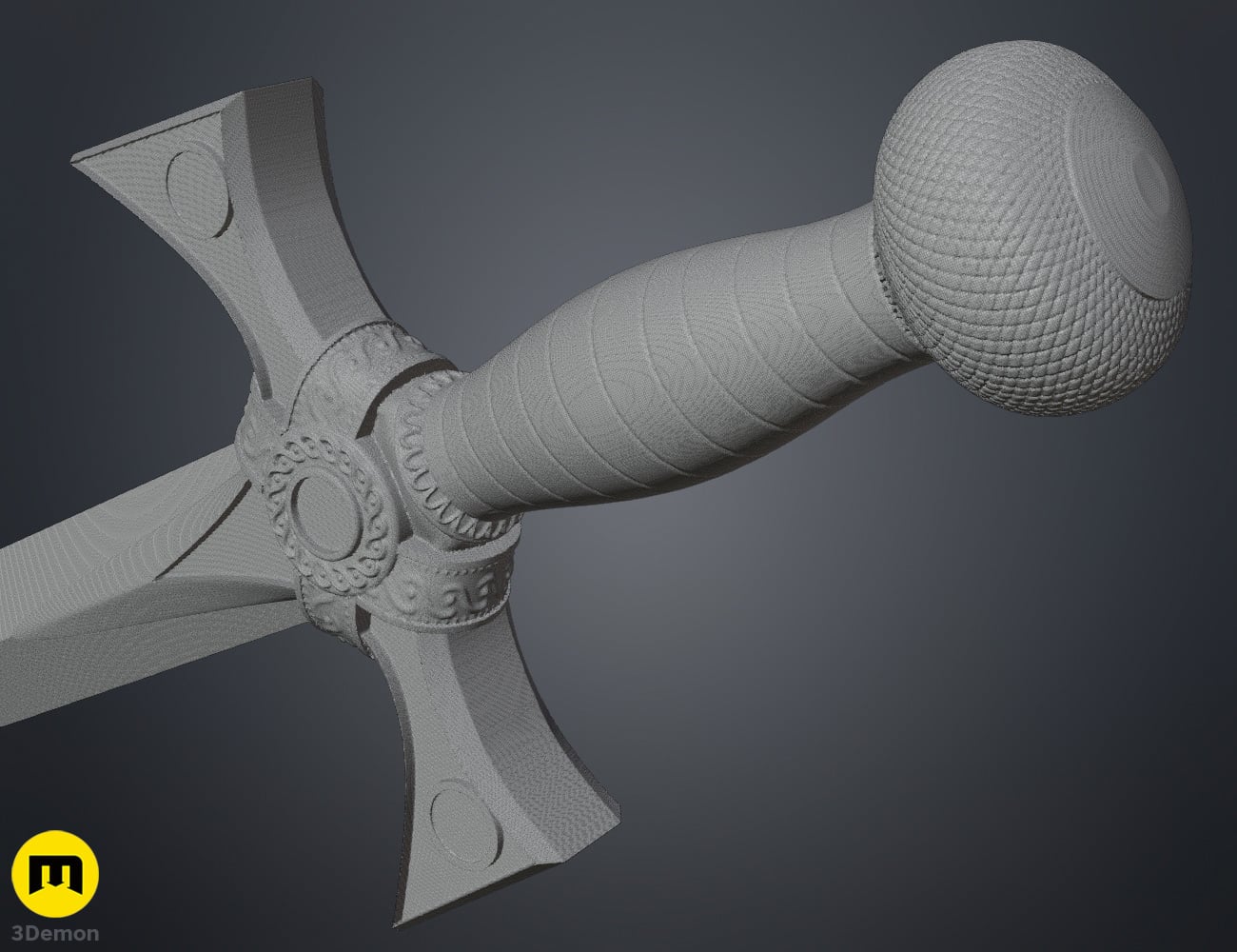 Xena Warrior Princess sword 3d model