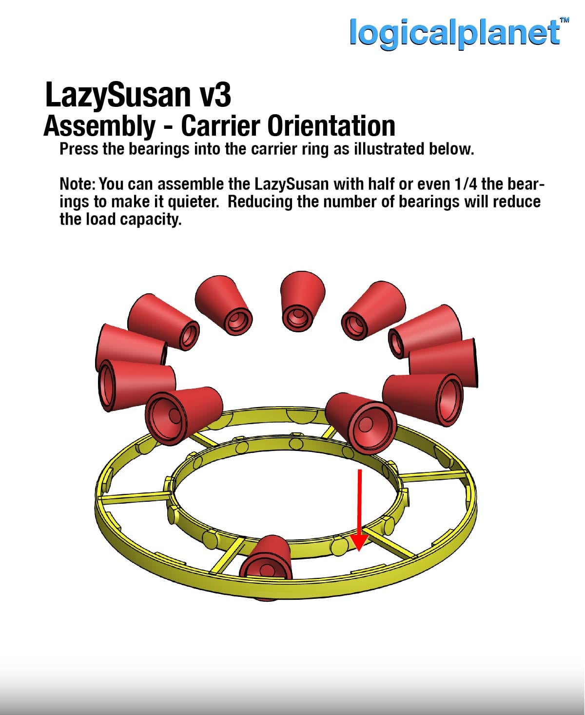 Lazy Susan 240 v3.0 3d model