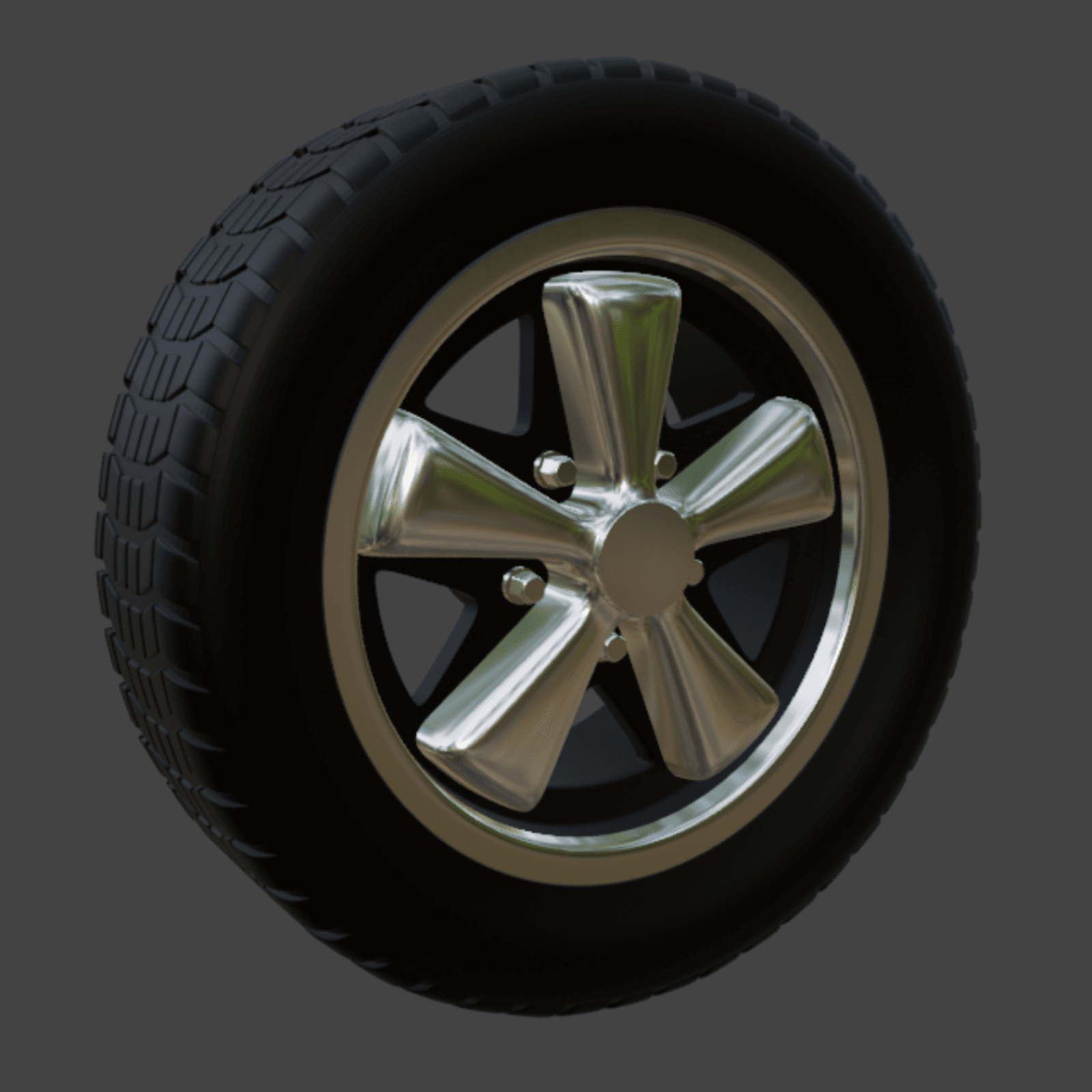 Fuchs wheel 1/64 3d model