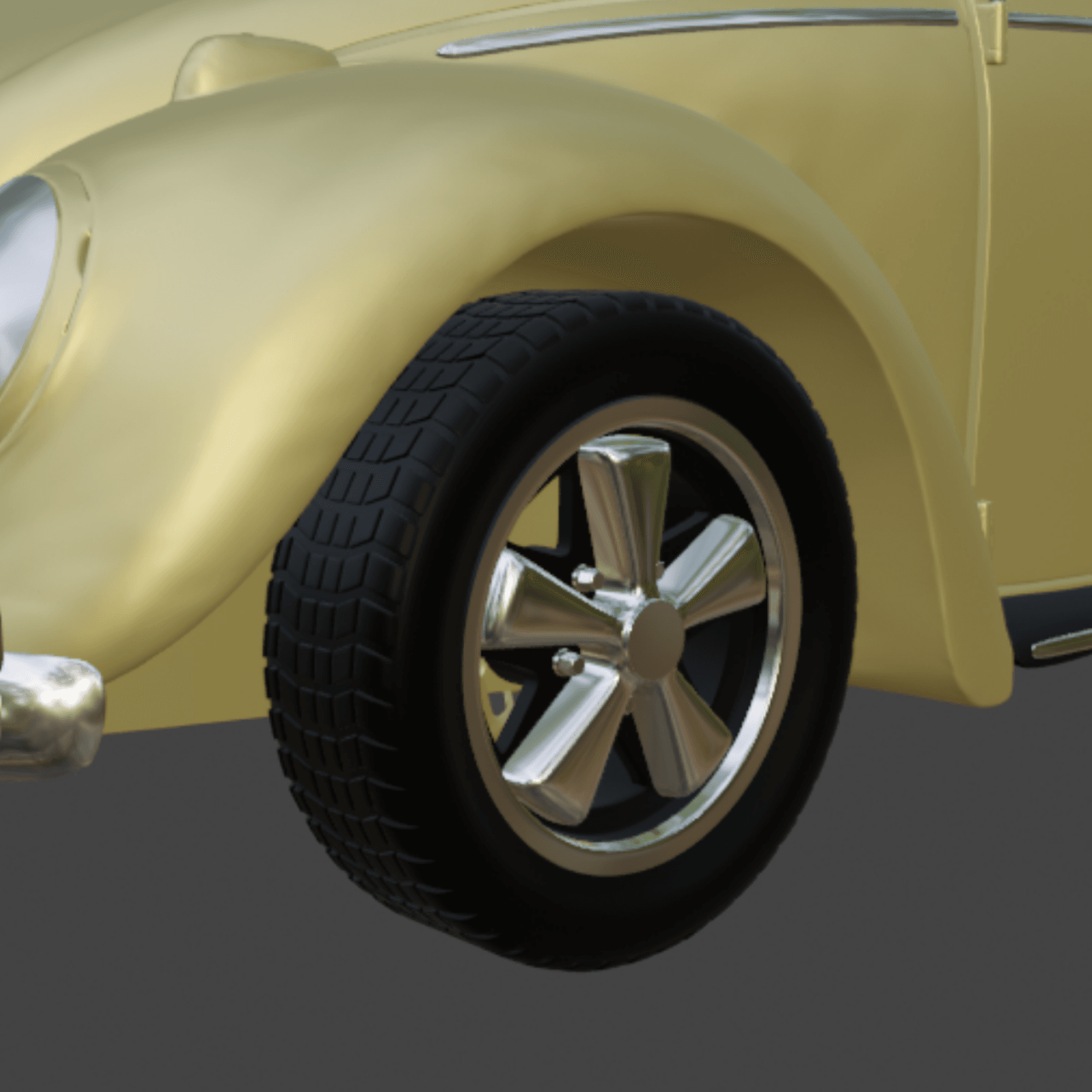 Fuchs wheel 1/64 3d model