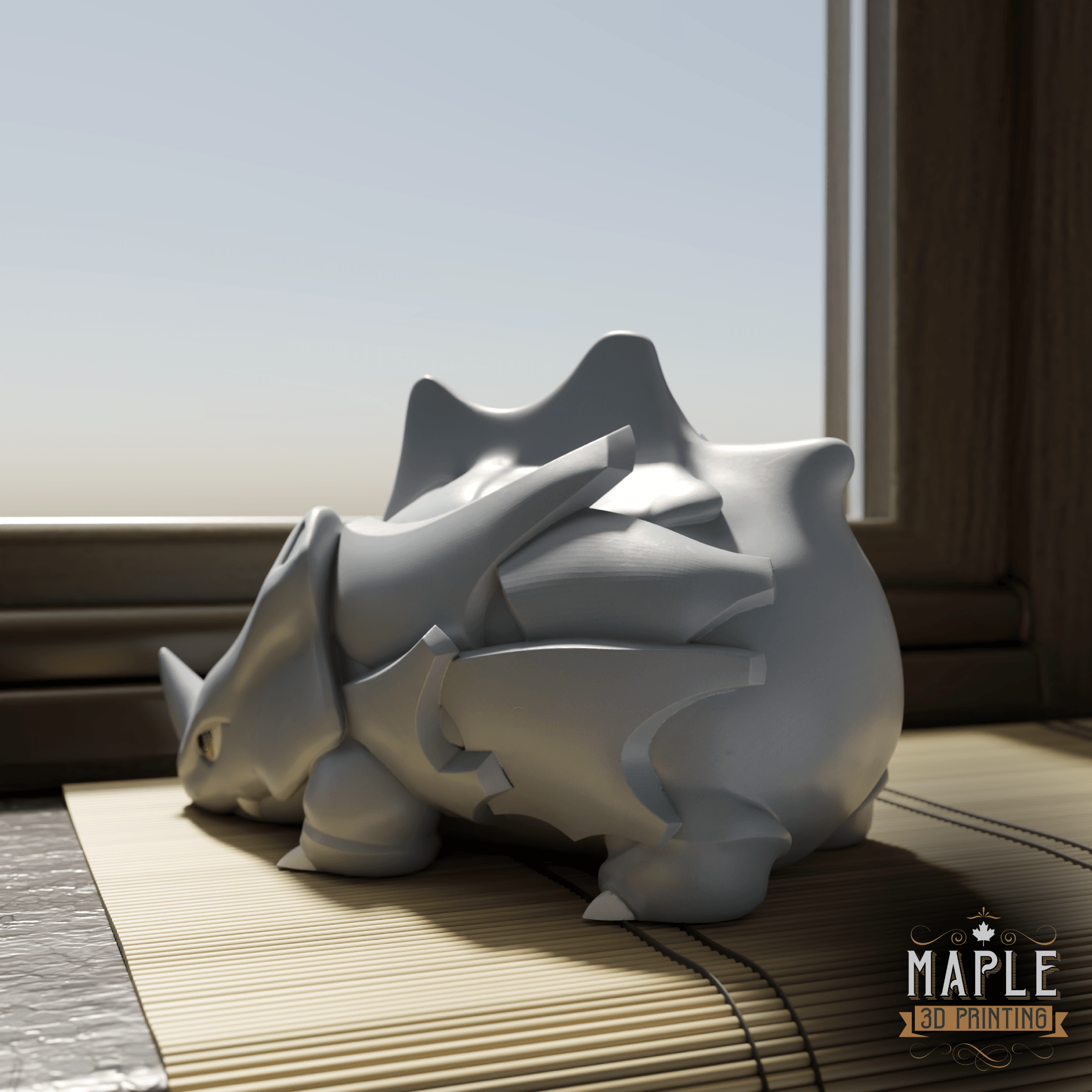 111. Rhyhorn - Basic & Ornamental 3d model