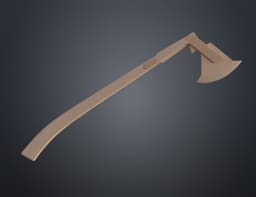 Gimli Throwing Axes - Lord of the Rings 3d model
