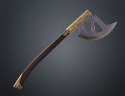 Gimli Throwing Axes - Lord of the Rings 3d model