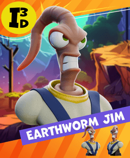 Earthworm Jim Bust 3d model