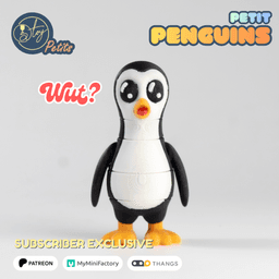 Petit Penguins 3d model