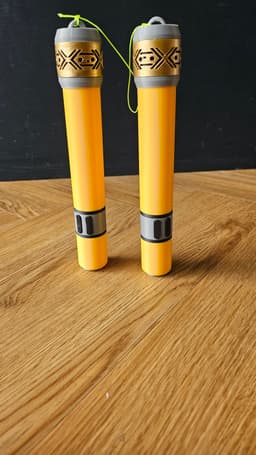Zeo II Yellow Ranger Power Clubs 3d model