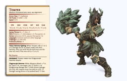 Temper - Great Wepon Fighter -Hunting Party - PRESUPPORTED - Illustrated and Stats - 32mm scale 3d model