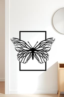 Butterfly Wall Art, Wall Decor, Home Decor 3d model
