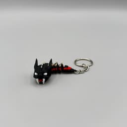 Baby Dragon Flexy + Keychain 3d model