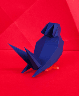 Swellow Low Poly Pokemon 3d model