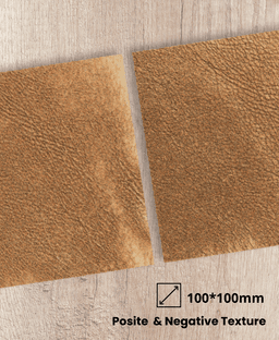 Flat Leather Textures for Polymer Clay | Set of 4 | Seamless & Realistic Impressions 3d model