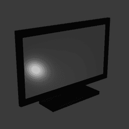 Flat Screen TV 3d model