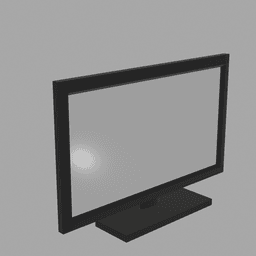 Flat Screen TV 3d model