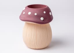 Toadstool Vase – 3D-Printable Whimsical Forest Decor 3d model