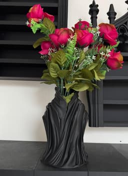 Wraith Vase Gothic Home Decor Victorian Gothic Dark Academia Decor Watertight Vase 3d model