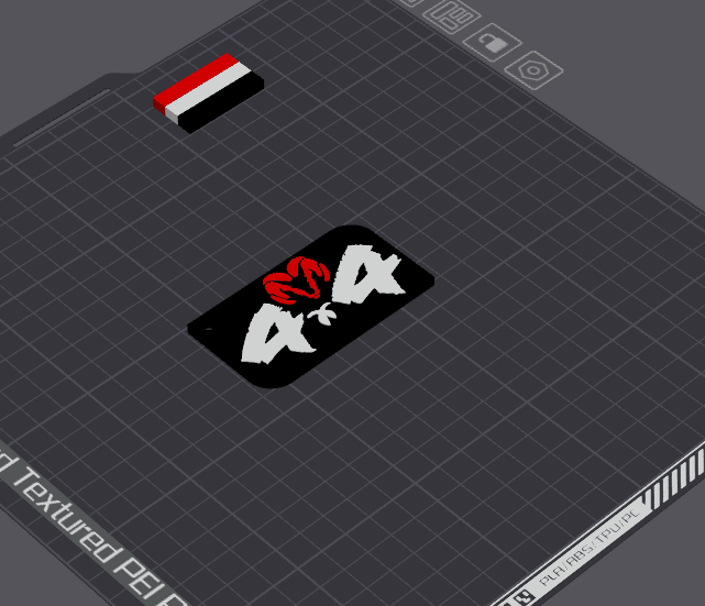 Keychain: Dodge IV 3d model
