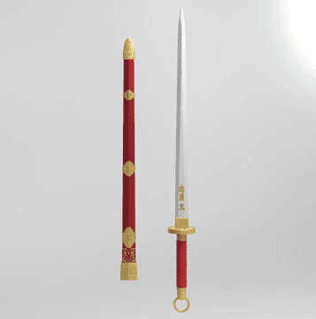 Mulan Sword 3d model