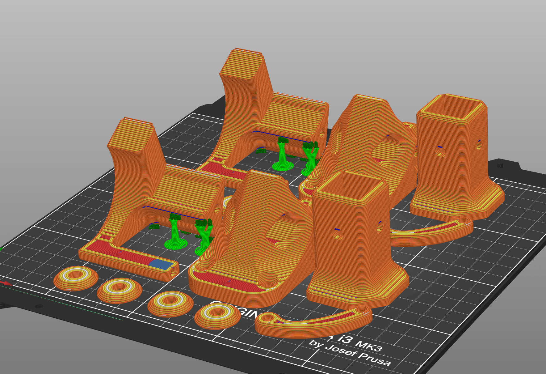 Folding Table Hinge - V2 3d model