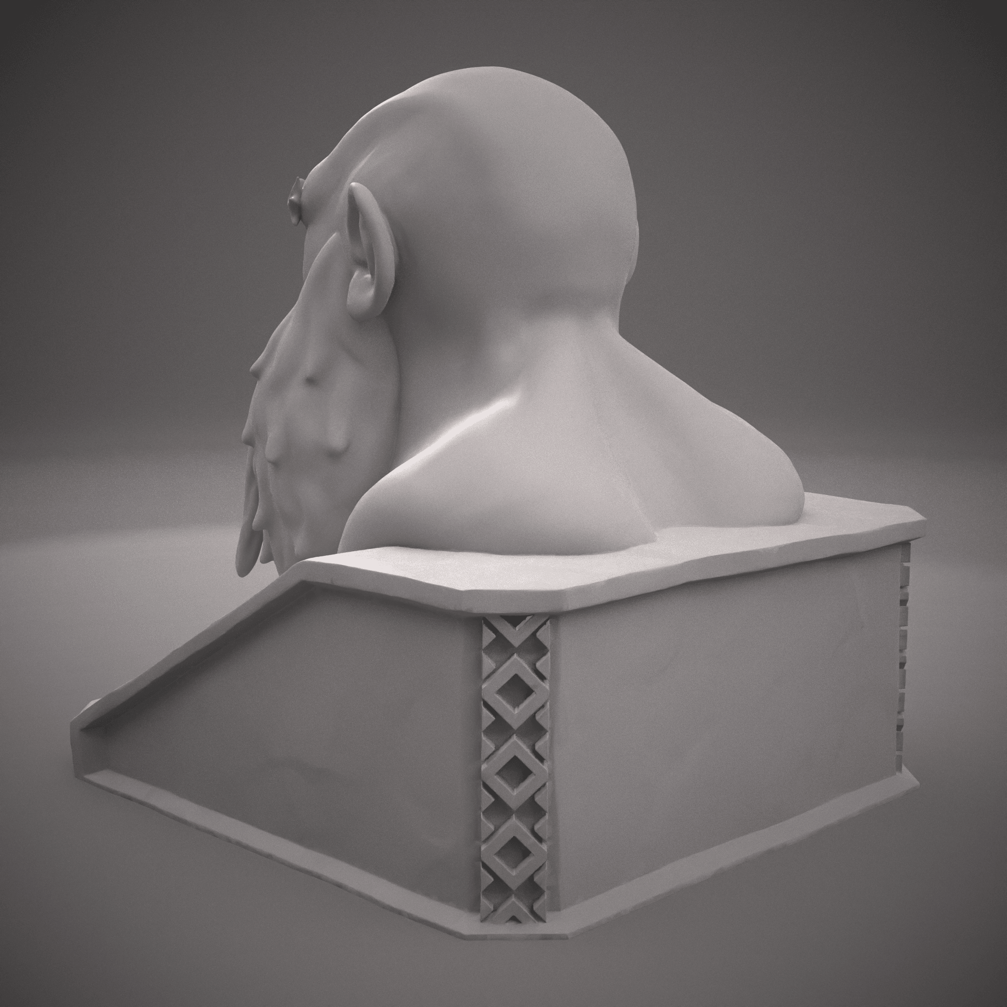 Dwarf Bust | 3D Printable 3d model