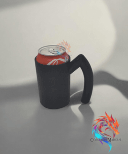 Basic soda can jug set of 2 / no supports / 3mf included 3d model