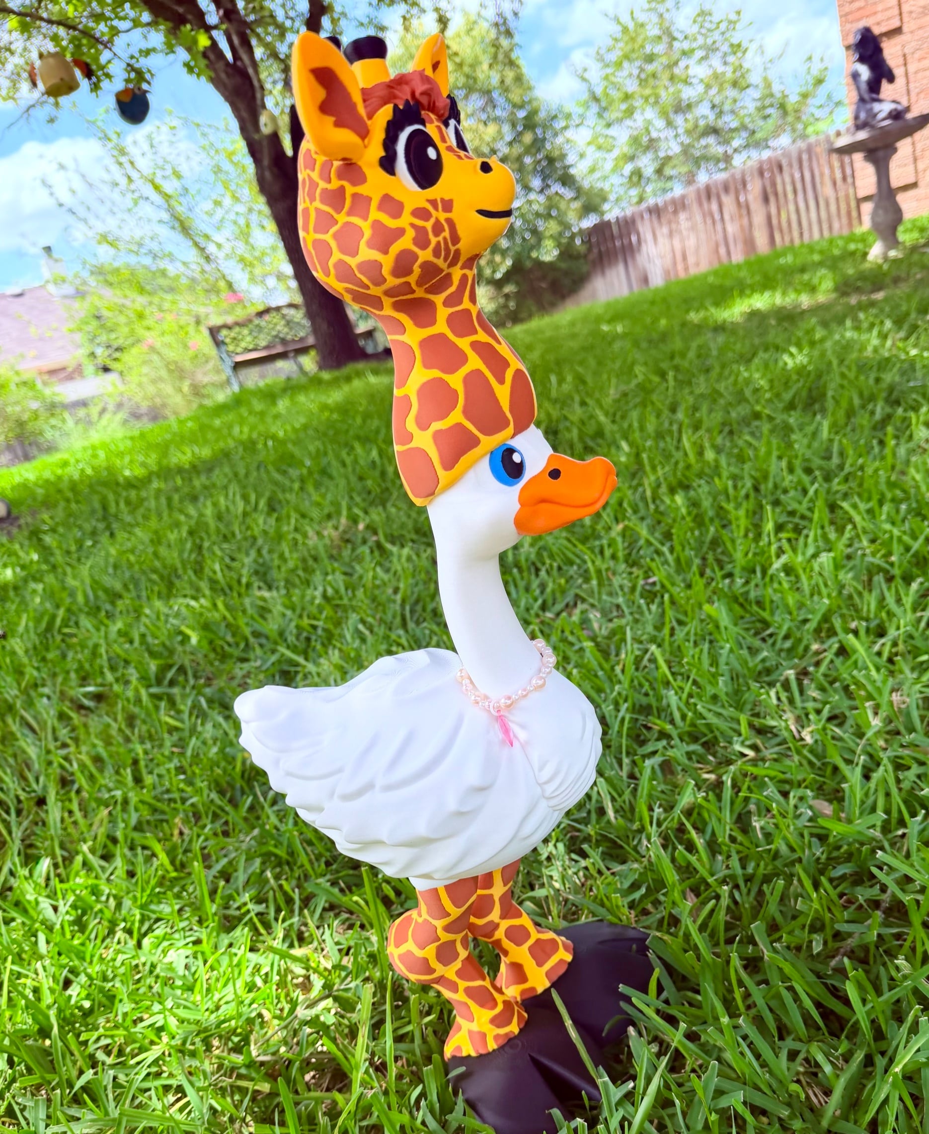 Giraffe Goose Gear for Porch Goose 3d model