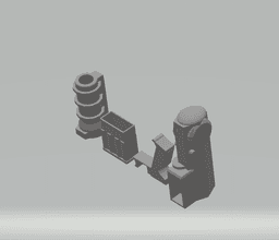 FHW: Spectra Beam Emitter 3d model