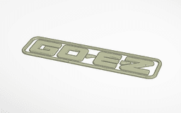 Ezgo GoEz logo 3d model