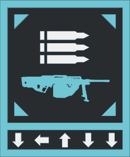Helldivers 2 Stratagem Plaque (Heavy Machine Gun) 3d model