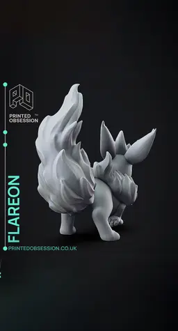 Flareon - Pokemon - Fan Art 3d model
