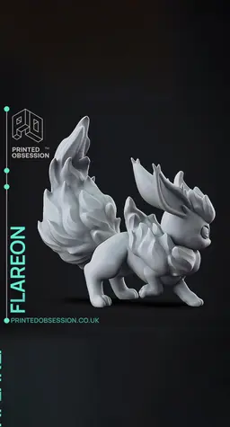 Flareon - Pokemon - Fan Art 3d model