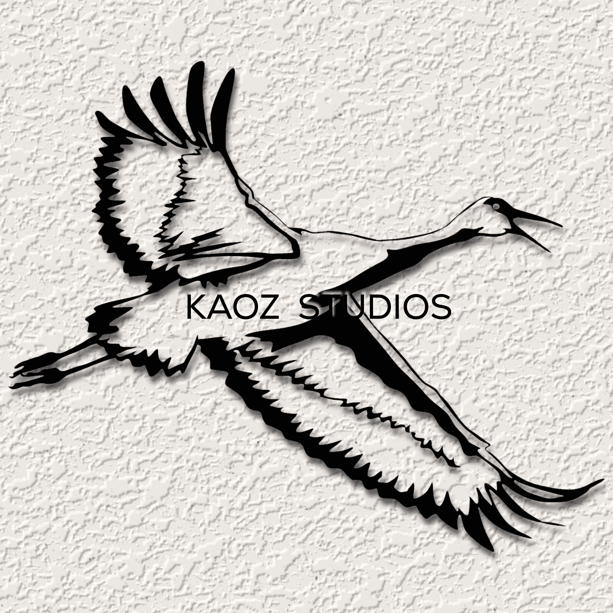 sandhill crane wall art bird wall decor nature scenery 3d model