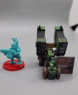 FHW: Worker Bot Lightning Missile Launcher Heavy Weapon 3d model