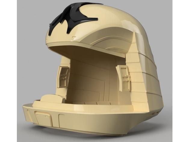  Battlestar Galactica Colonial Viper Pilot Helmet 3d model