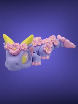 Cherry Blossom Little Dragon 3d model