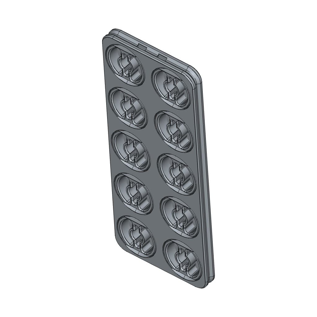 D-LOCK_PANEL.2X5-L 3d model