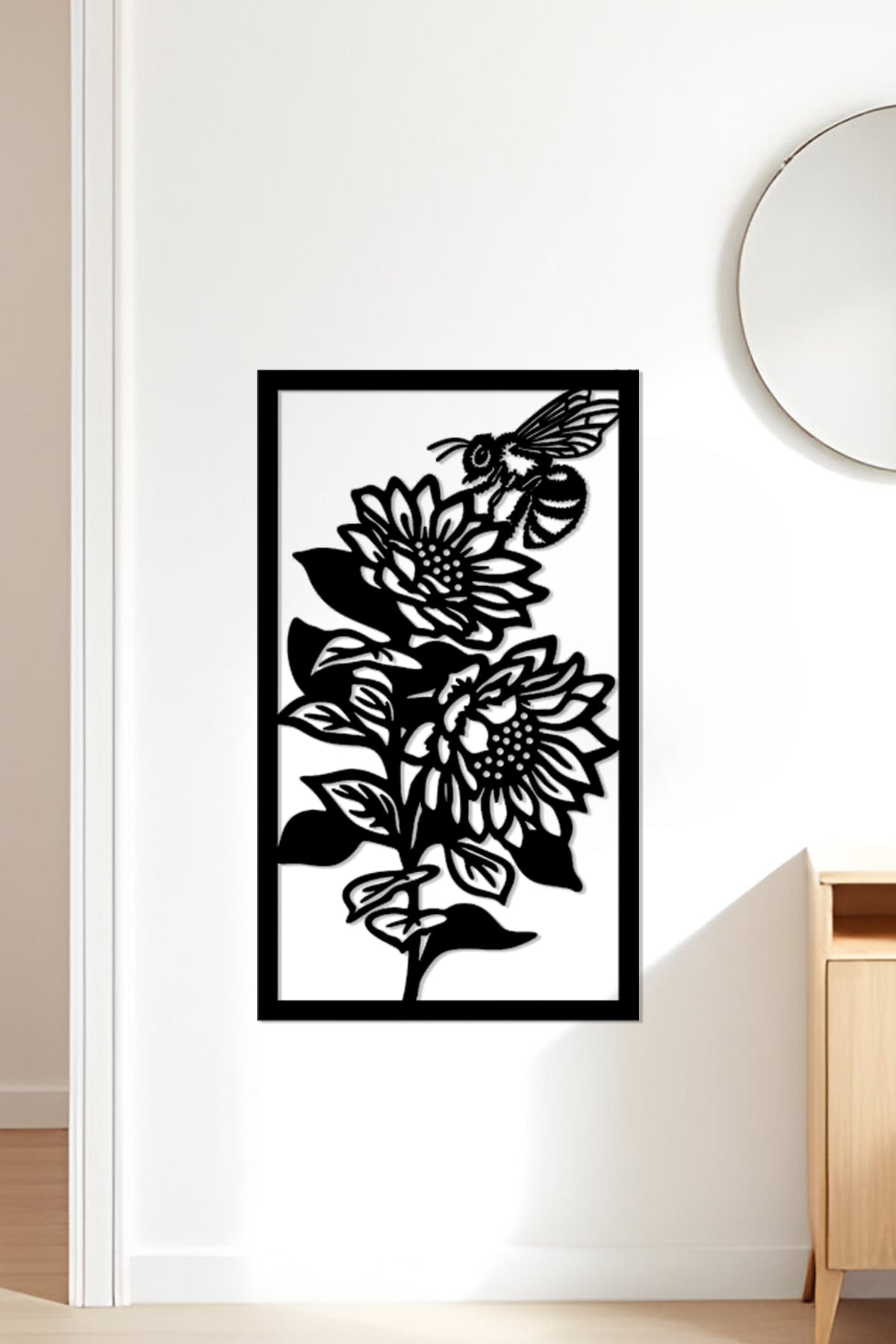 Flower Wall Art, Wall Decor, Home Decor 3d model