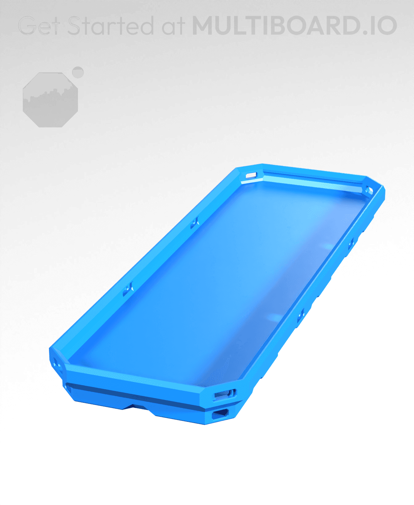 1x3 CU - Micro Multibin Shell 3d model