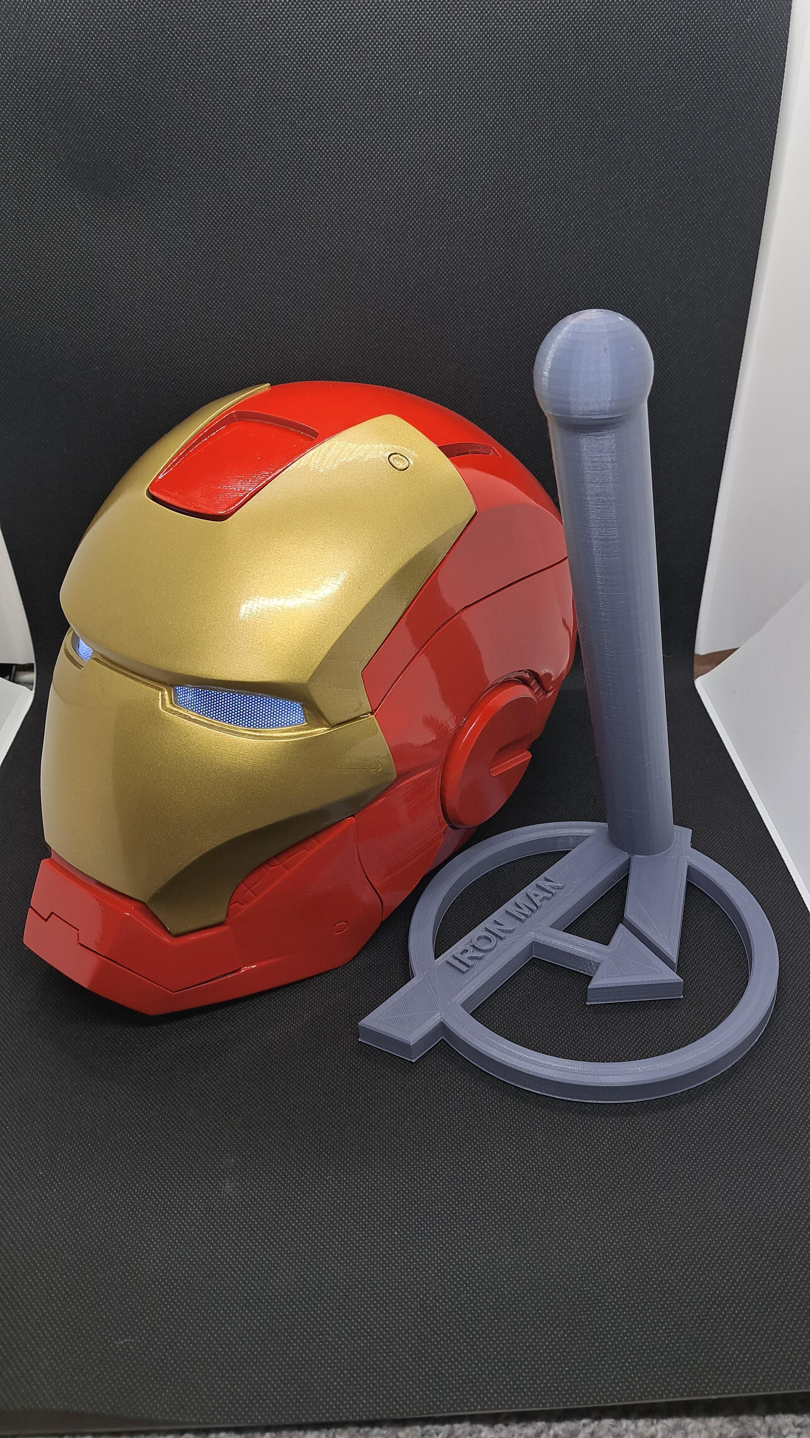 Iron Man Helm Ständer v1.stl 3d model