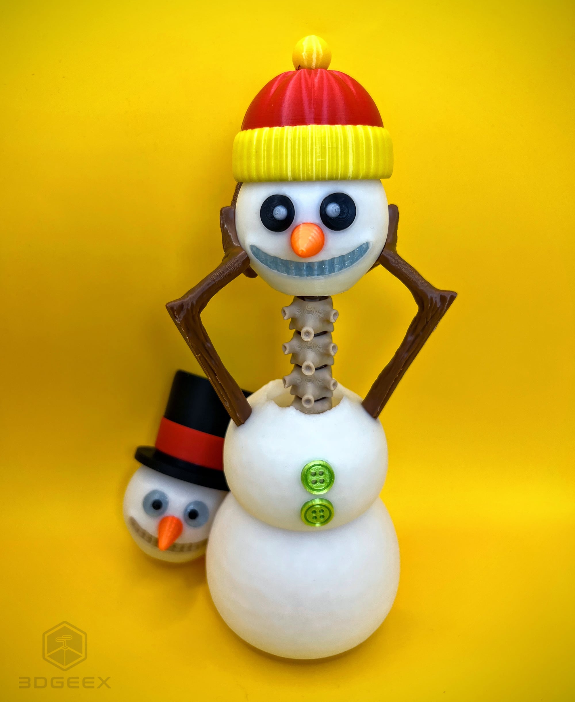 Decapitated Snowman - V2 3d model
