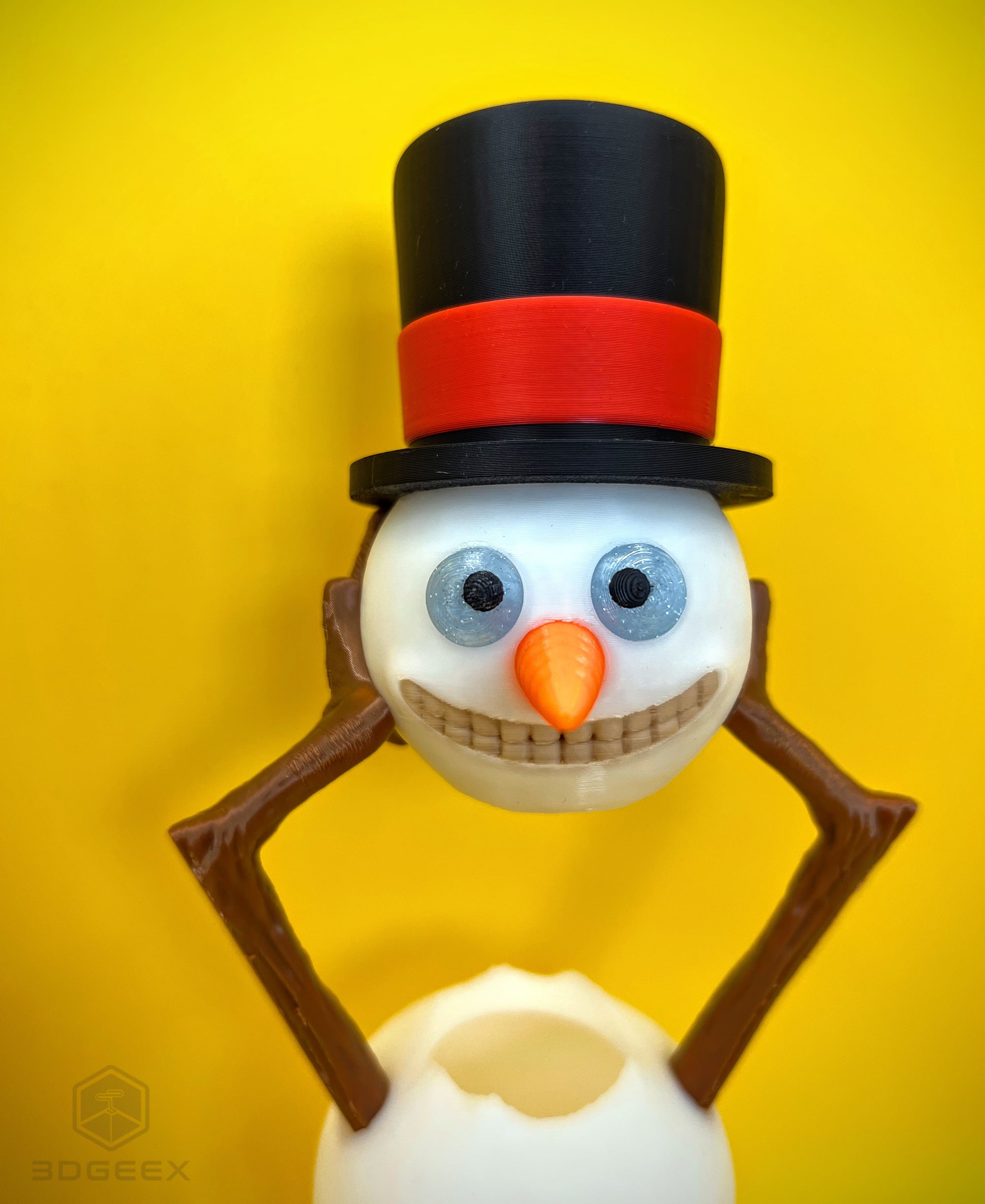Decapitated Snowman - V2 3d model