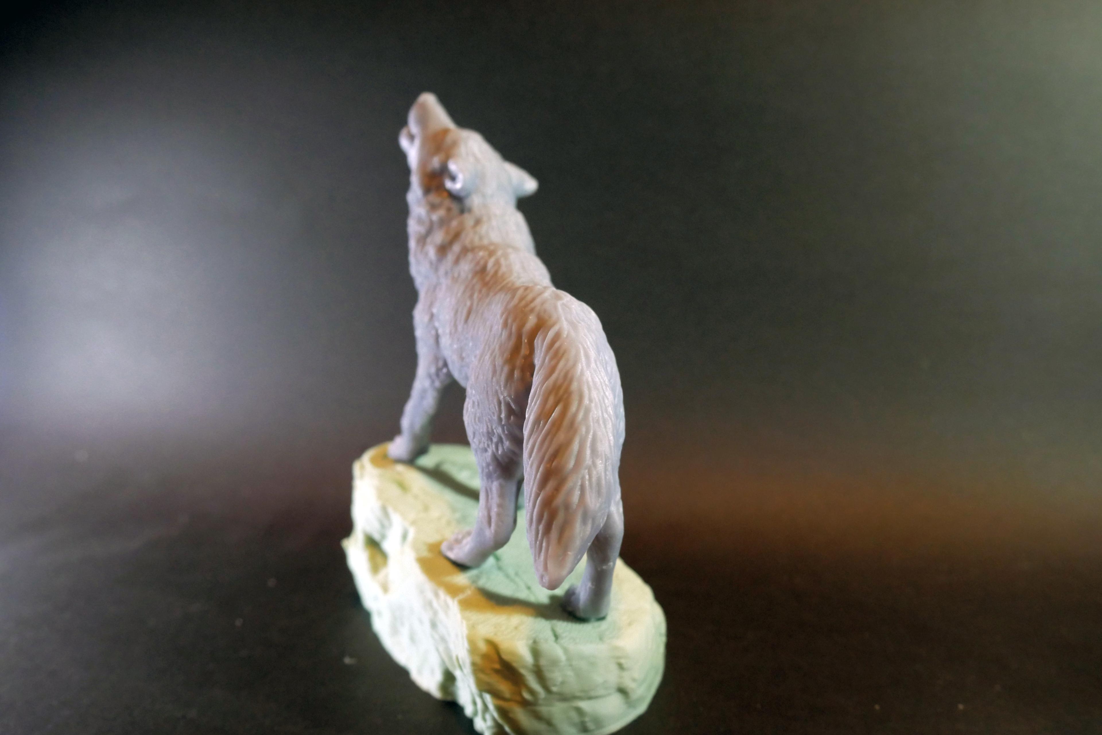 Howling Wolf 3d model