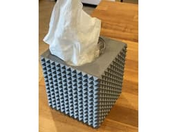 Parametric MCM Tissue Box Cover 3d model