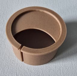MOKA Design Cable pass-through cover Cable grommet cover 3d model