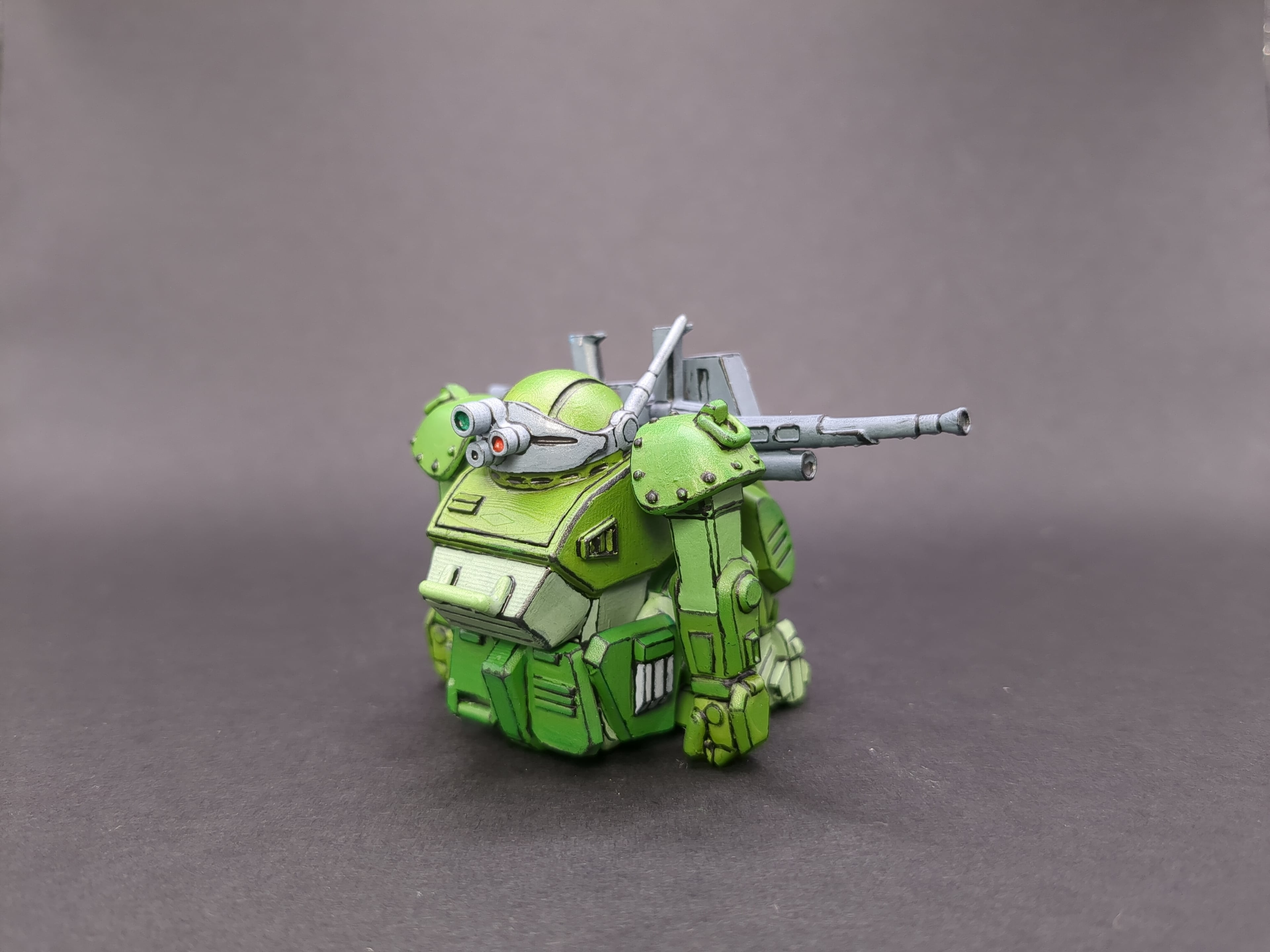 Scopedog, DownMode Mecha Miniature 3d model
