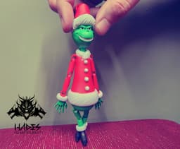 The Grinch Santa 3d model