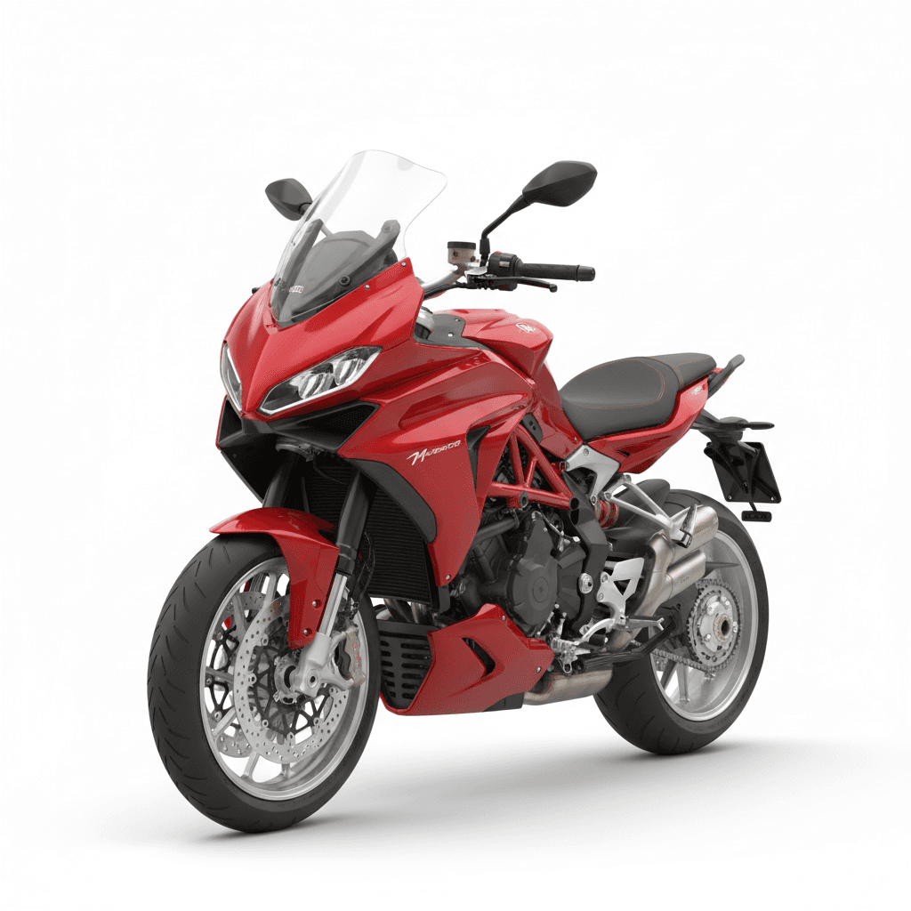 MV Agusta Turismo Veloce 800 Motorcycle 3d model